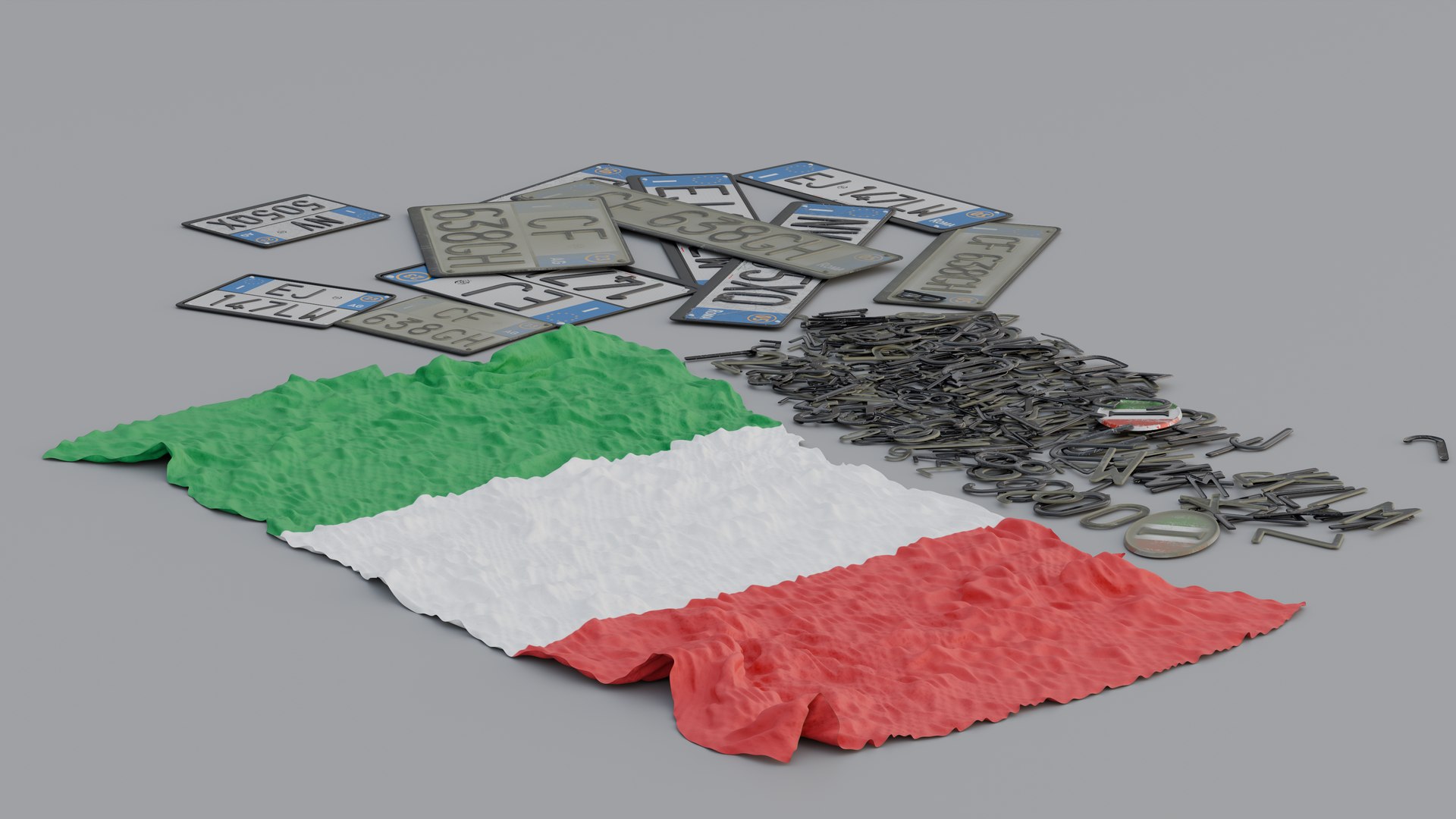 3D model Customizable Italian License Plate https://p.turbosquid.com/ts-thumb/m6/SywiTo/GK/preview07/png/1752581407/1920x1080/fit_q87/1ed91fcb07cd44289a409b73b5bad2c7bcb655cf/preview07.jpg