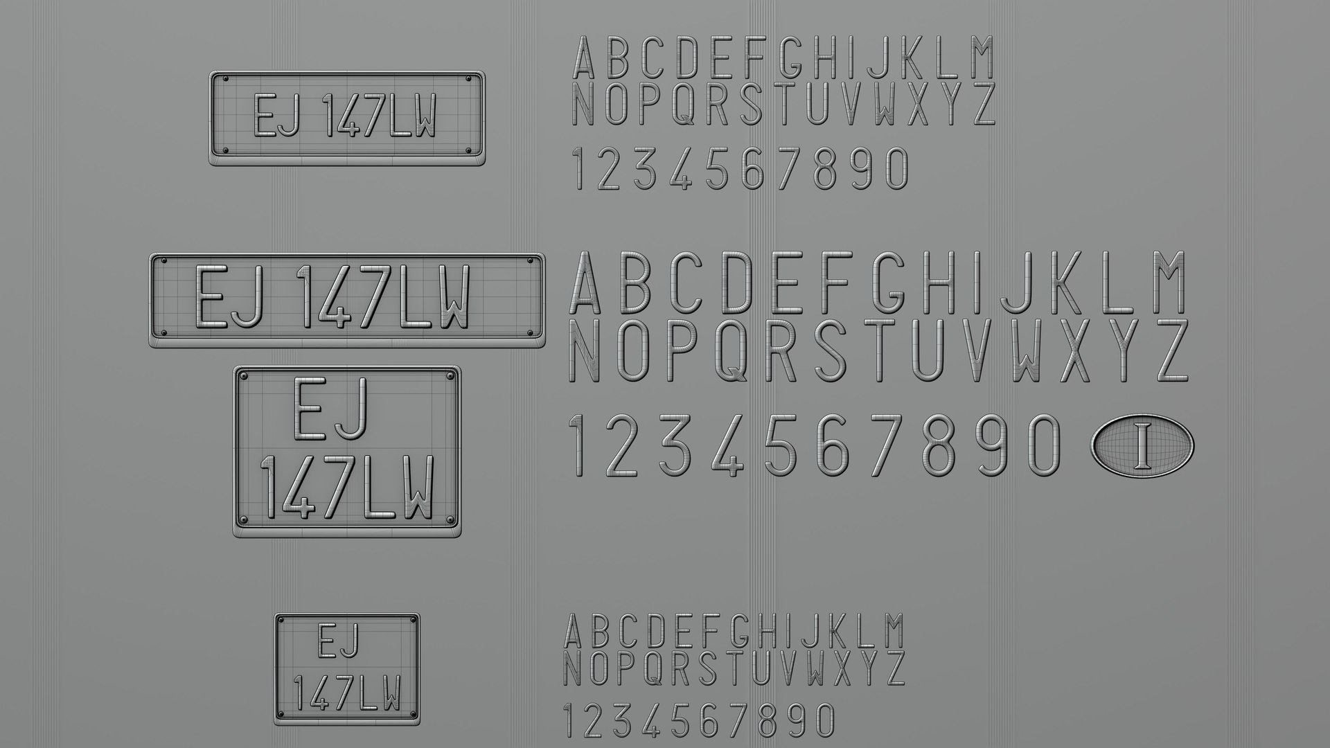 3D model Customizable Italian License Plate https://p.turbosquid.com/ts-thumb/m6/SywiTo/lX/preview11/jpg/1752581565/1920x1080/fit_q87/d0b72118306996040a21756b0bf2718bd9ee459e/preview11.jpg