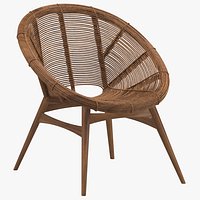 Janine Abraham Lounge bamboo chair