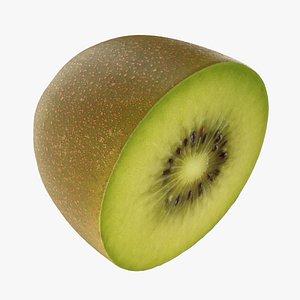 Golden Kiwi Half 3D model