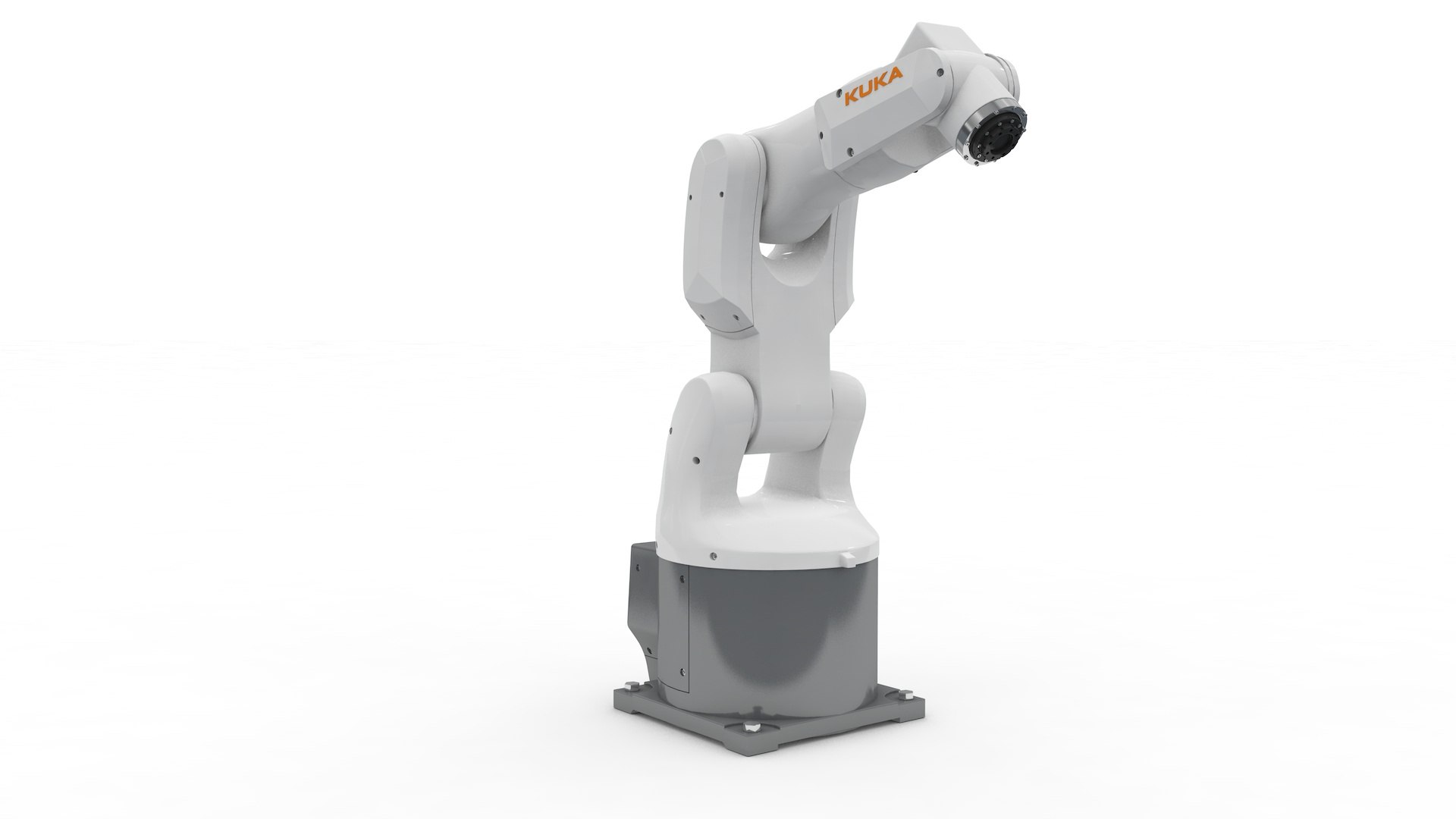 Robot Arm Kuka Agilus KR3 540 model https://p.turbosquid.com/ts-thumb/m6/Z7UiJj/0V/kr3_540_0003/jpg/1620349890/1920x1080/fit_q87/911fa488d909fef03a43728f9c5c1a55de5087e4/kr3_540_0003.jpg