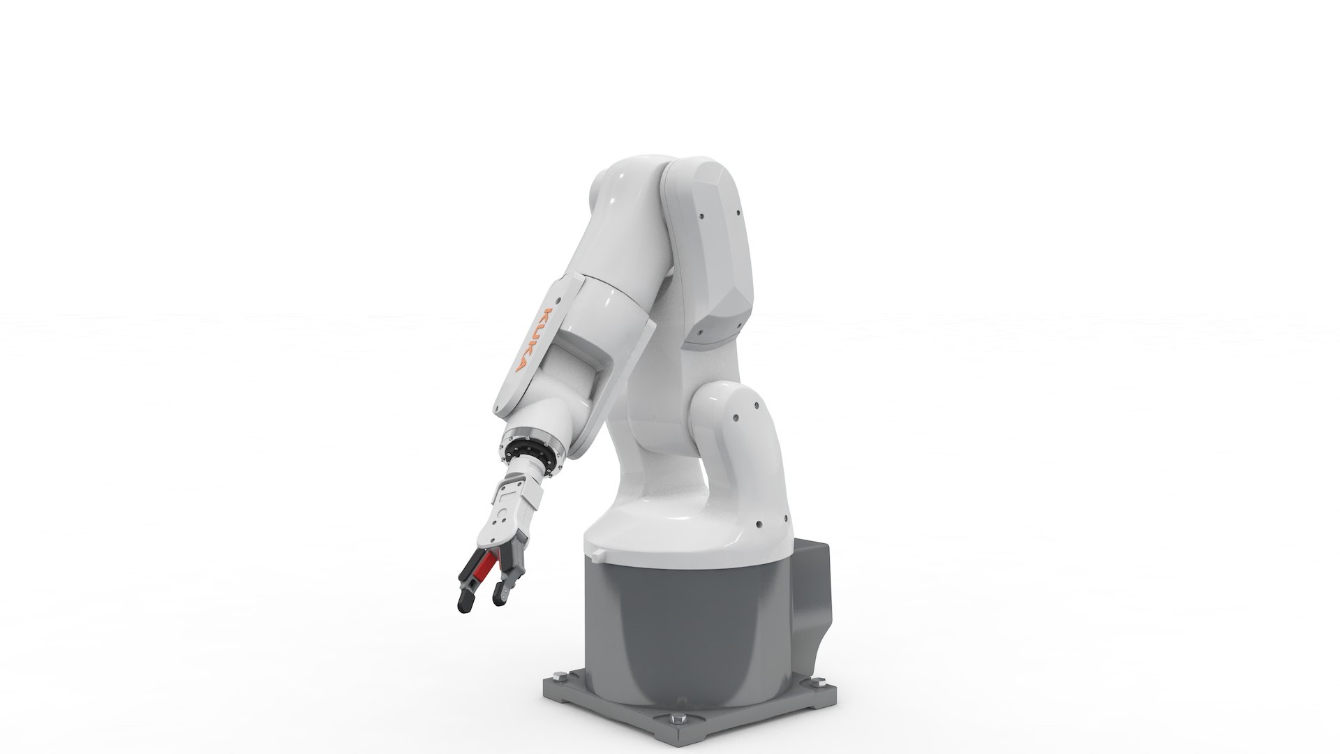 Robot Arm Kuka Agilus KR3 540 model https://p.turbosquid.com/ts-thumb/m6/Z7UiJj/1C/kr3_540_0019/jpg/1620349881/1920x1080/fit_q87/61acb40f28f6c0785048468433ffc648ffab55b5/kr3_540_0019.jpg