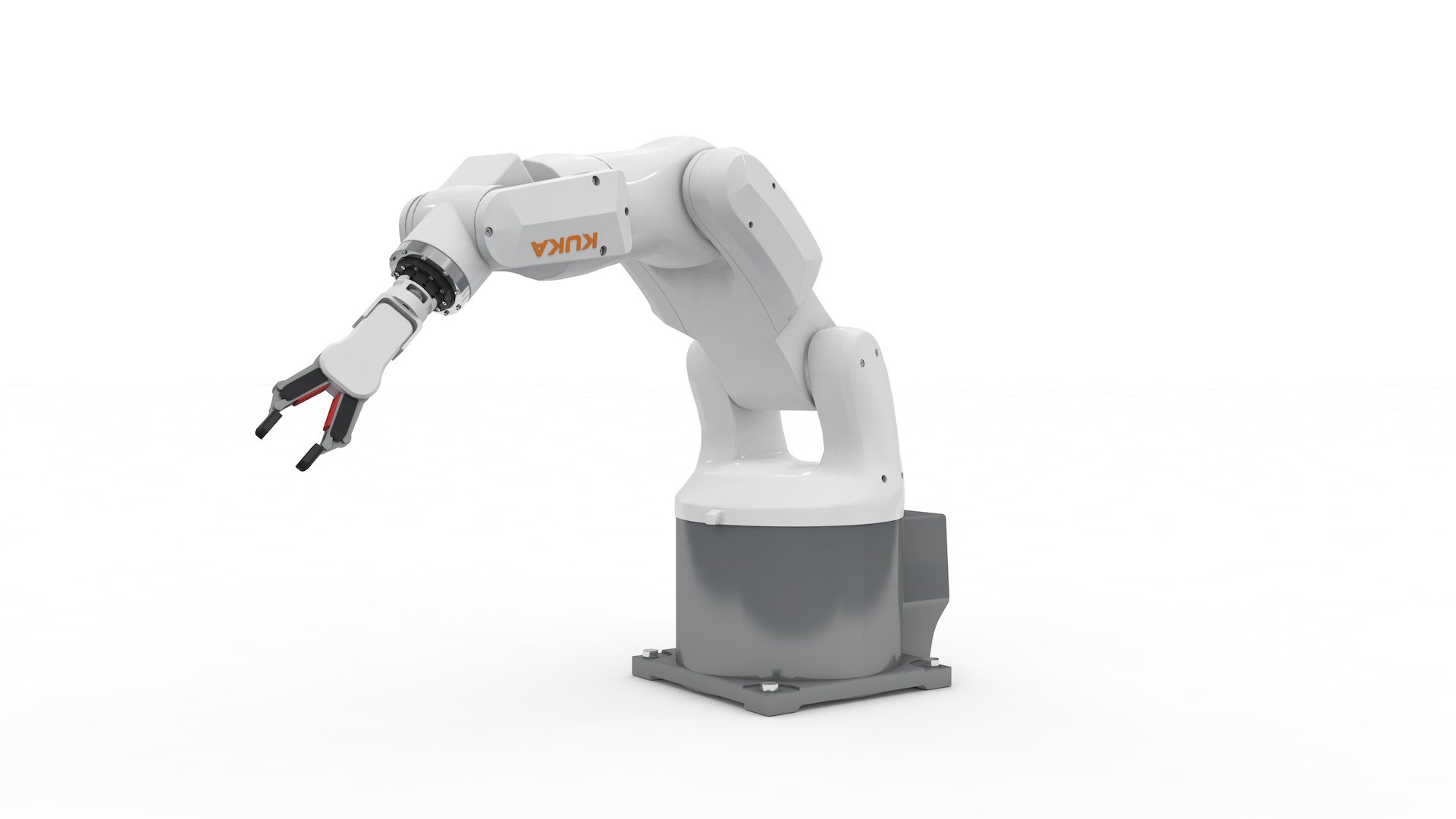 Robot Arm Kuka Agilus KR3 540 model https://p.turbosquid.com/ts-thumb/m6/Z7UiJj/8d/kr3_540_0022/jpg/1620349884/1920x1080/fit_q87/a0cedf637b1f36d2e34fa1e98cf55f9651234498/kr3_540_0022.jpg