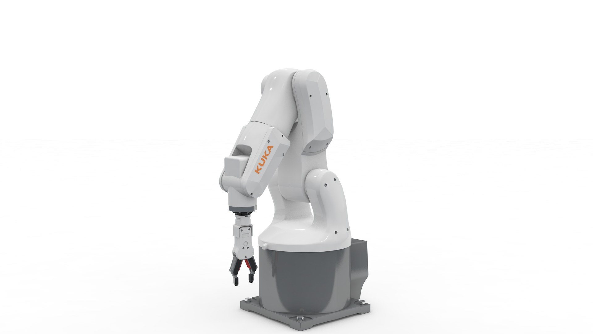 Robot Arm Kuka Agilus KR3 540 model https://p.turbosquid.com/ts-thumb/m6/Z7UiJj/JC/kr3_540_0016/jpg/1620349898/1920x1080/fit_q87/967cebfb7dcc82f310cd8c09d924cfaa9f1e2a6c/kr3_540_0016.jpg