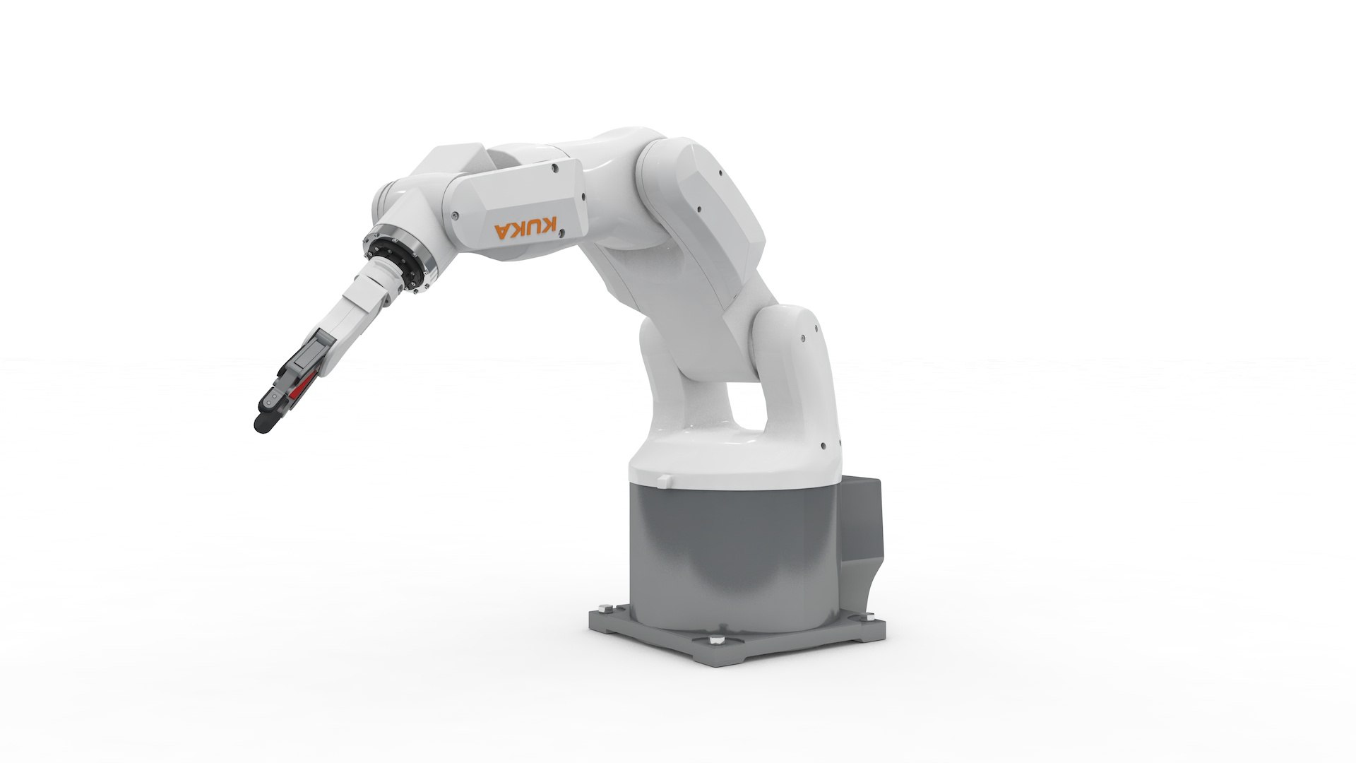 Robot Arm Kuka Agilus KR3 540 model https://p.turbosquid.com/ts-thumb/m6/Z7UiJj/MK/kr3_540_0023/jpg/1620349885/1920x1080/fit_q87/0ad7fda44711e138df84b3e6d739ff0028adb7d6/kr3_540_0023.jpg