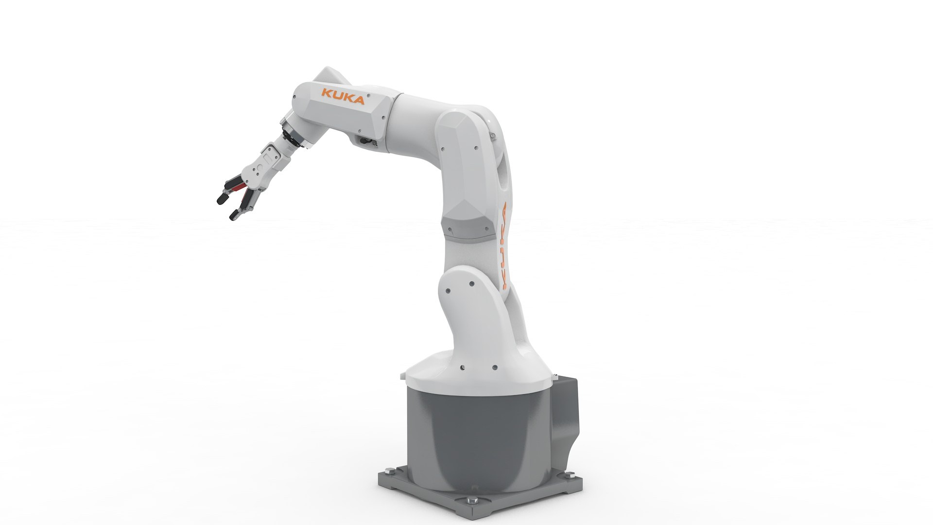 Robot Arm Kuka Agilus KR3 540 model https://p.turbosquid.com/ts-thumb/m6/Z7UiJj/uk/kr3_540_0010/jpg/1620349896/1920x1080/fit_q87/f3f3b6fb84c17f7cacde520dcdea1345fc0547be/kr3_540_0010.jpg