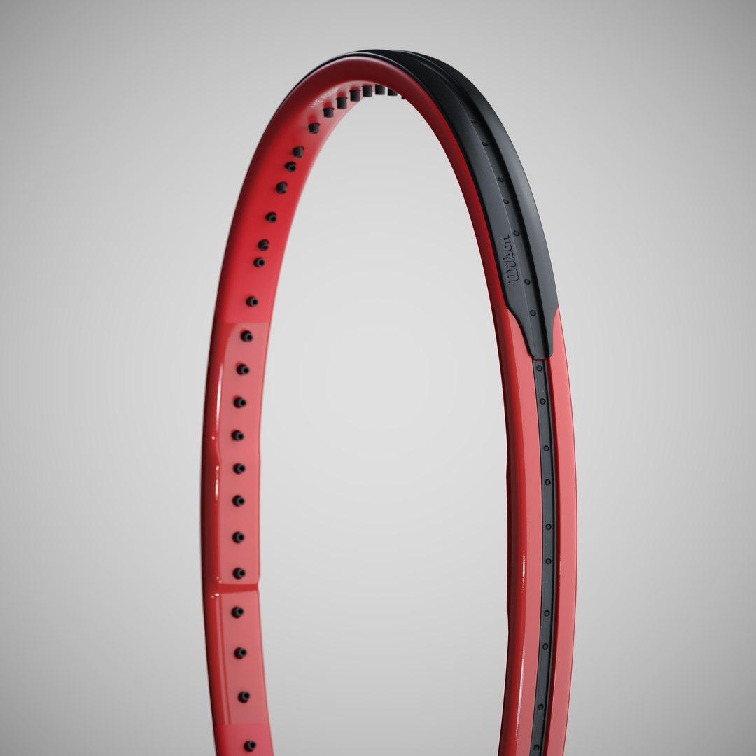 Wilson Pro Staff RF97 Autograph Red 3D Model - TurboSquid 2175954