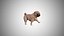 Low Poly Rigged Pug