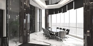 3D modern office model