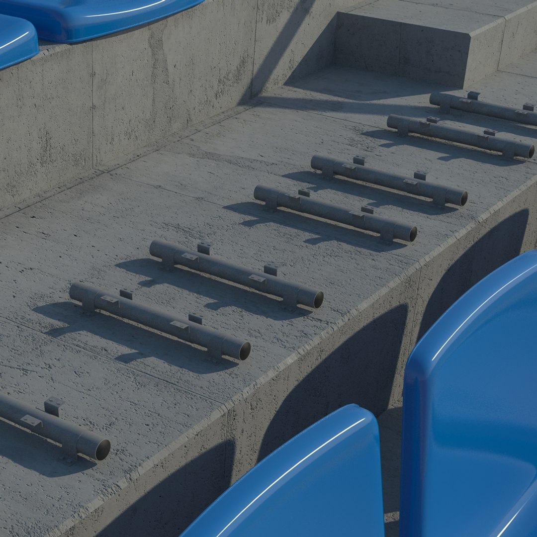 Arena Seats 3d Model