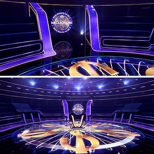 Millionaire TV Studio US Set 3D