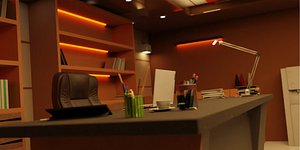 3D model CEO Office Design