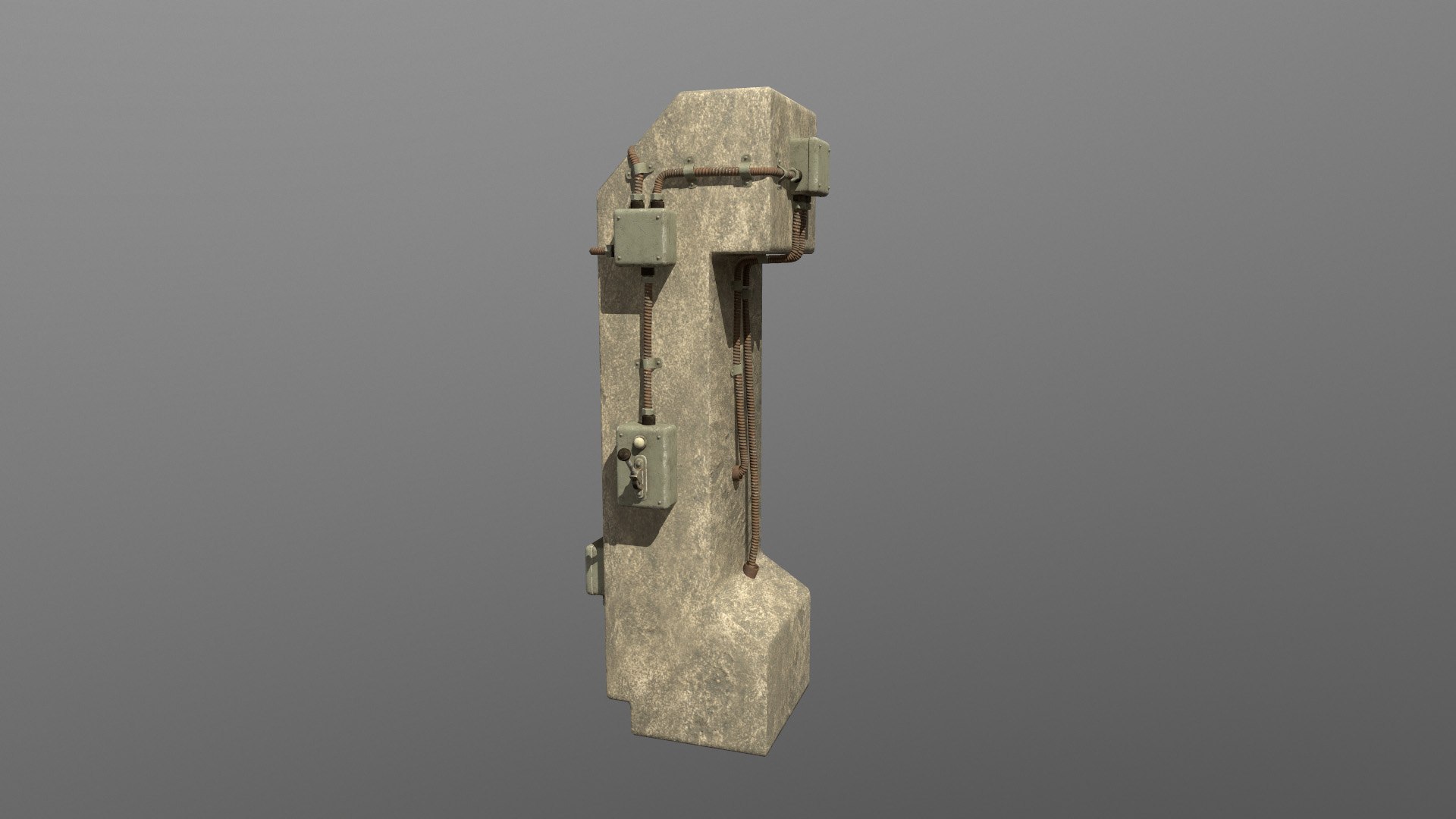 3D toggle switch model - TurboSquid 1557342
