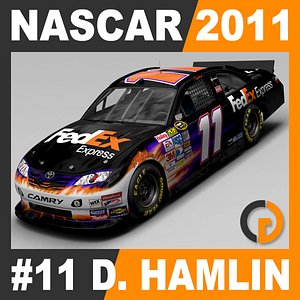 Nascar 2011 Car - Denny Hamlin Toyota Camry #11