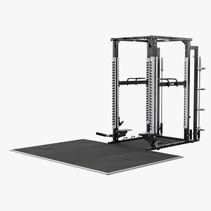 3D Technogym Power Rack Pure