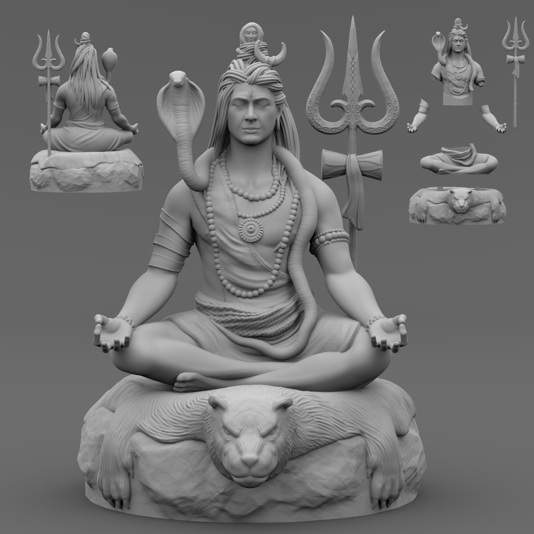 3D Shiva - TurboSquid 2000521