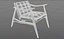 Lounge Chair. modèle highpoly