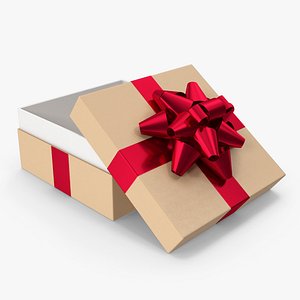 3D Gift Box Opened