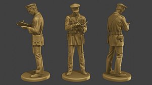3D CzechoSlovak Communist Police CCP1 6