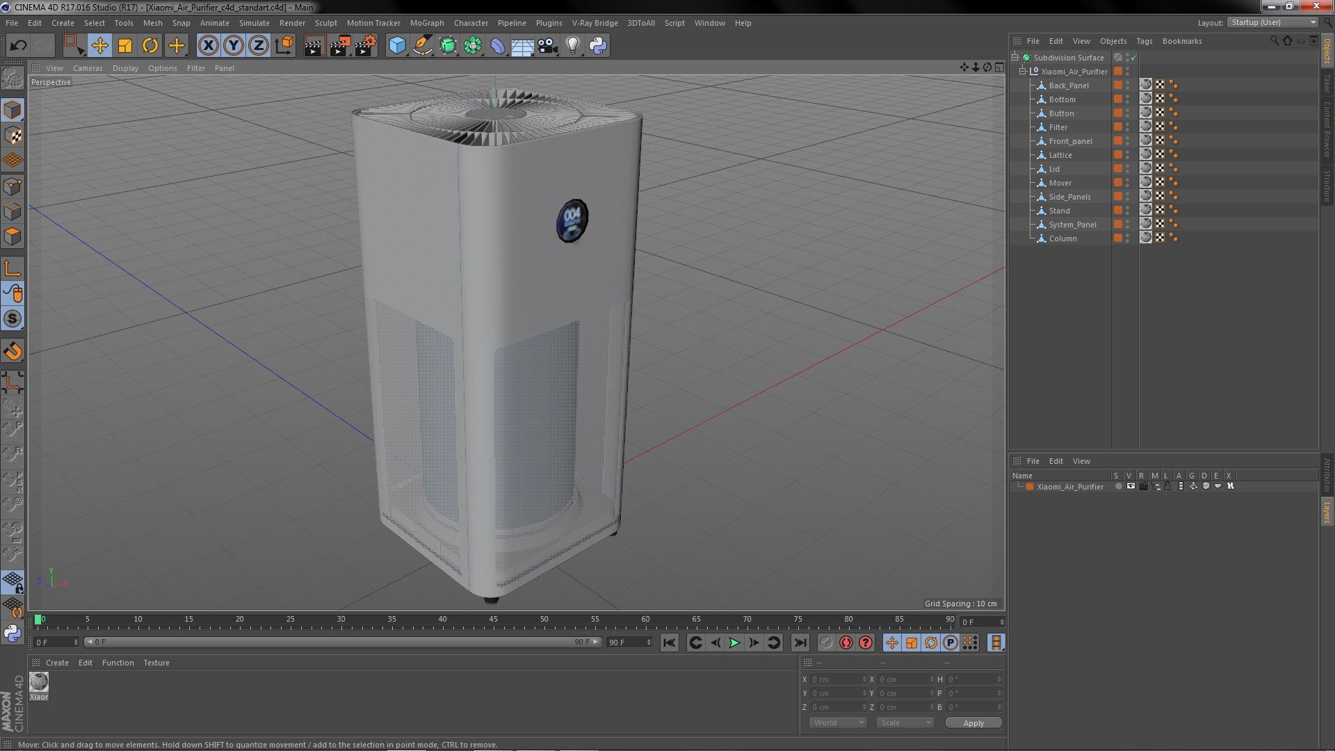3D Xiaomi Air Purifier model https://p.turbosquid.com/ts-thumb/m6/xYDfKa/uV/xiaomiairpurifiermb3dmodel023/jpg/1692651627/1920x1080/fit_q87/07f6fb0074d0b0fd876f65af9c0fd810eee2bfab/xiaomiairpurifiermb3dmodel023.jpg