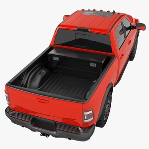 Pickup Truck Generic 11 3D model