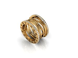 bvlgari zring 3D model