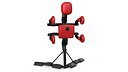 Martial Arts Dummy with Punching Arms Red