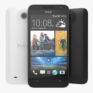 HTC Desire 300 Black and White Smartphone