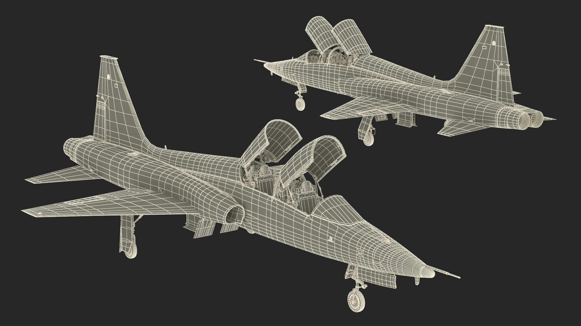 3D Military T-38 Talon Jet Trainer Camo https://p.turbosquid.com/ts-thumb/m7/6EHSrB/IC/militaryt38talonjettrainercamo3dmodel046/jpg/1708591235/1920x1080/fit_q87/d299706d02c35726a98ee71277506a2645a46749/militaryt38talonjettrainercamo3dmodel046.jpg