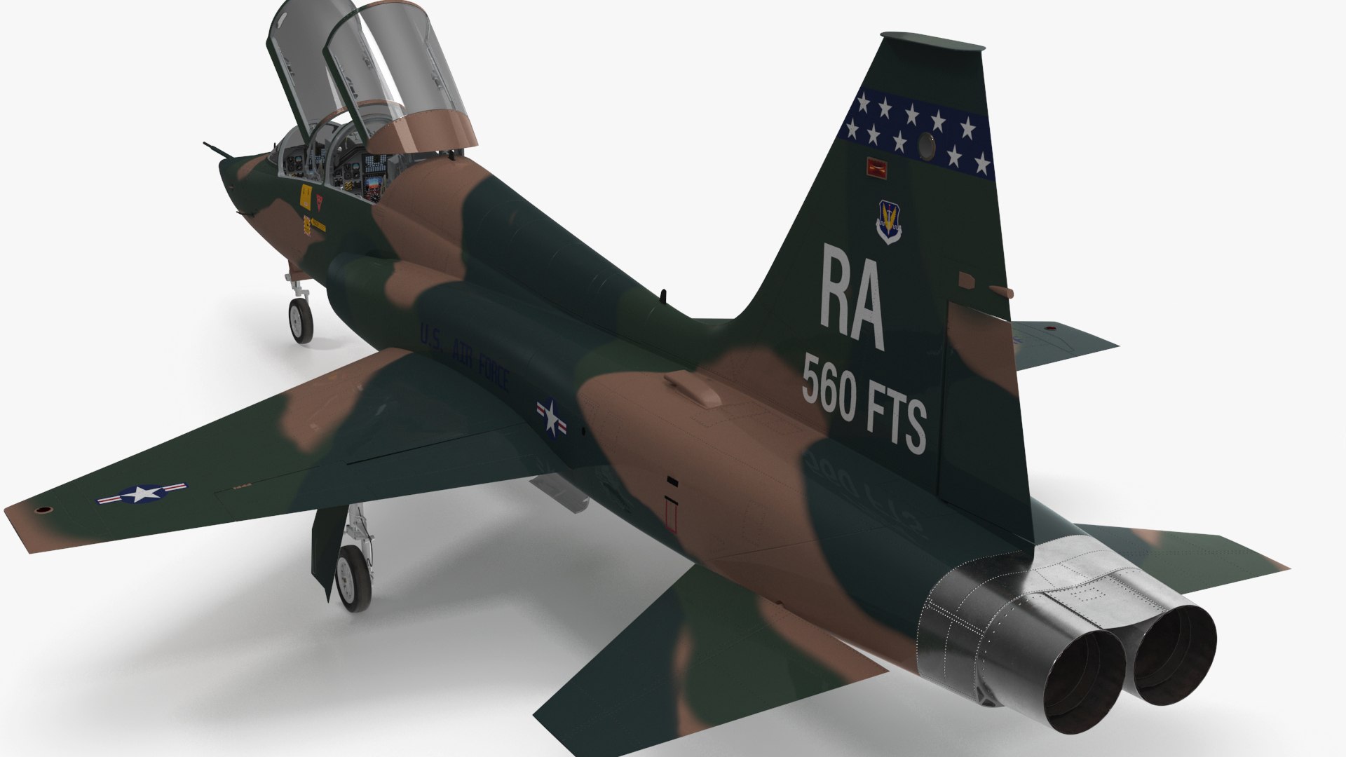 3D Military T-38 Talon Jet Trainer Camo https://p.turbosquid.com/ts-thumb/m7/6EHSrB/KG/militaryt38talonjettrainercamo3dmodel024/jpg/1708591147/1920x1080/fit_q87/6fe2aa2e06716b82ba6c5507131a49b678d58be2/militaryt38talonjettrainercamo3dmodel024.jpg
