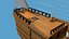 pinta 1492 ship 3D model