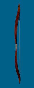 free runic bow 3d model