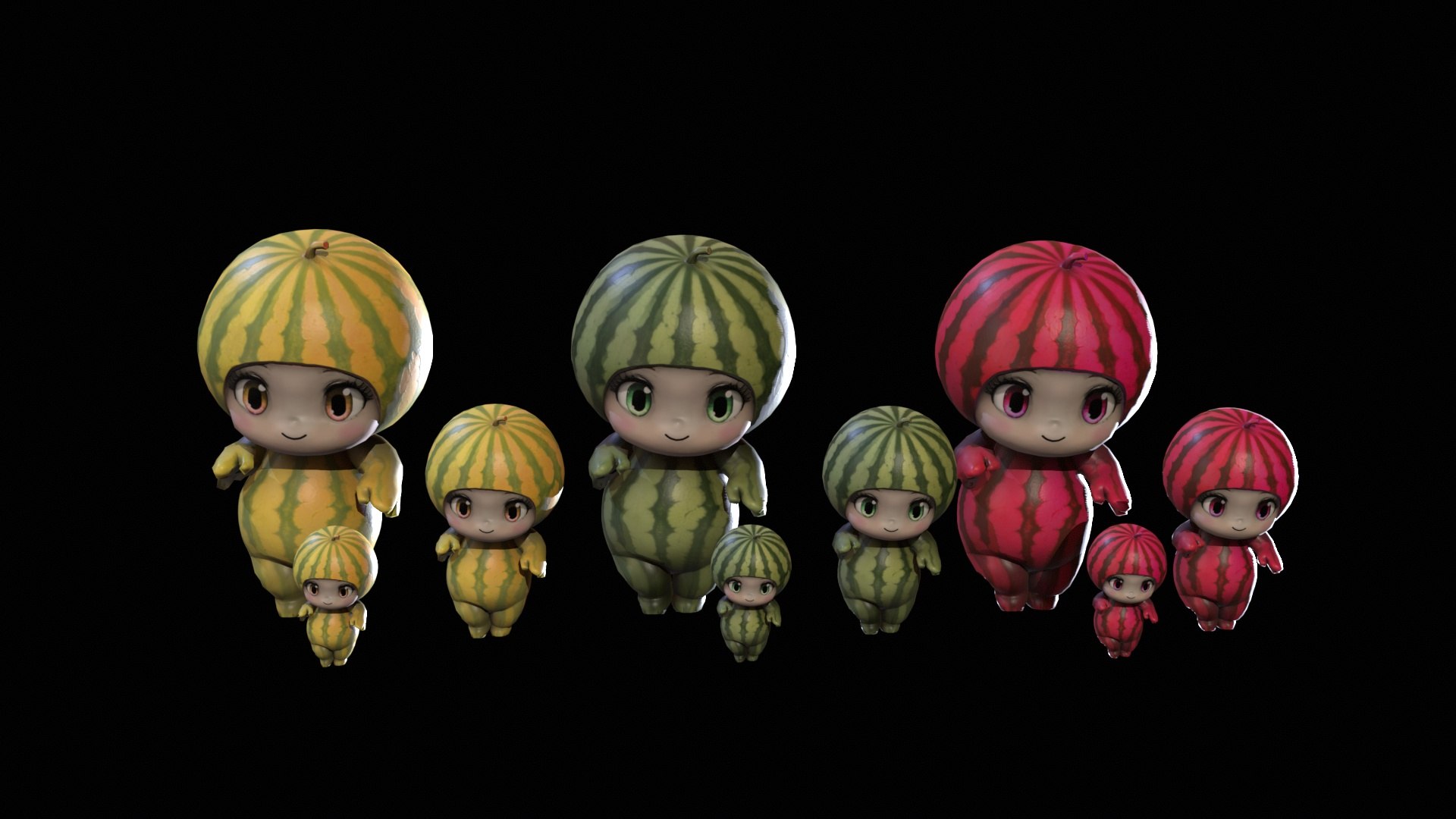 3D Chibi Fruit Watermelon model https://p.turbosquid.com/ts-thumb/m7/AzaQC9/Ew/1/jpg/1777629931/1920x1080/fit_q87/a9653427eb848af4ec481f074d7791227f0673ba/1.jpg