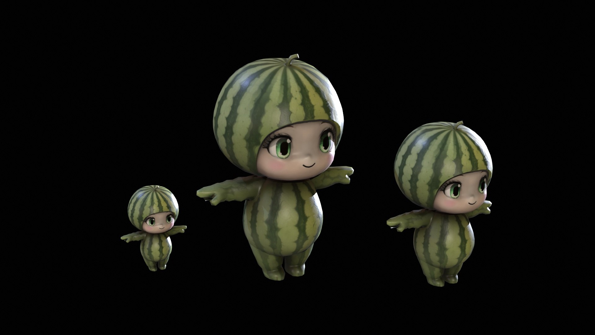 3D Chibi Fruit Watermelon model https://p.turbosquid.com/ts-thumb/m7/AzaQC9/VA/desktop3/jpg/1777629942/1920x1080/fit_q87/0f182a2706114f94e8cc80e2e5eacced416dda3e/desktop3.jpg