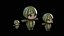 Sandía de fruta chibi