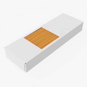 Pasta spaghetti in carboard box 02