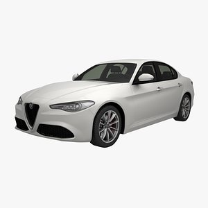 alfa romeo giulia 2018 3D model