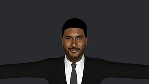 Usher  Hyper Realistic Full Body Fully Rigged 3D Character