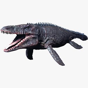 Mosasaurus Sculpt Project 3D model