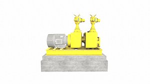 3D Centrifugal Pump Model