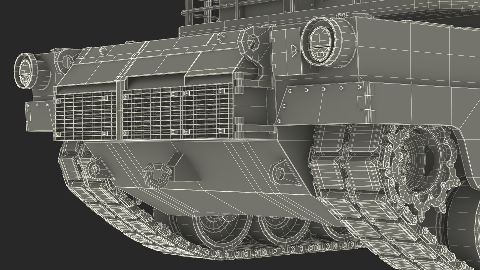 Abrams Battle Tank Rigged 3D - TurboSquid 2374810