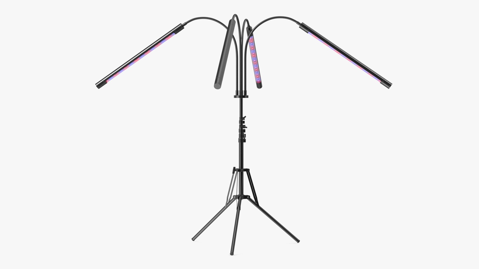 Grow LED Lamp with Short Stand Full Spectrum 3D model preview