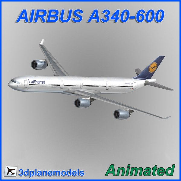 AIRBUS 340-600 ルフトハンザ ファンハンザ エアバス