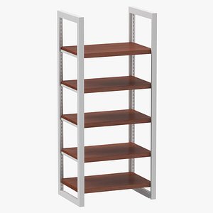 Wooden Shelving  System 54 Corner End