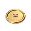 Gold Cloth Button