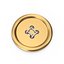 Gold Cloth Button