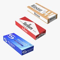 Carton Cigarettes Boxes Collection