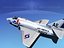 skyhawk douglas a-4 a-4d 3d max