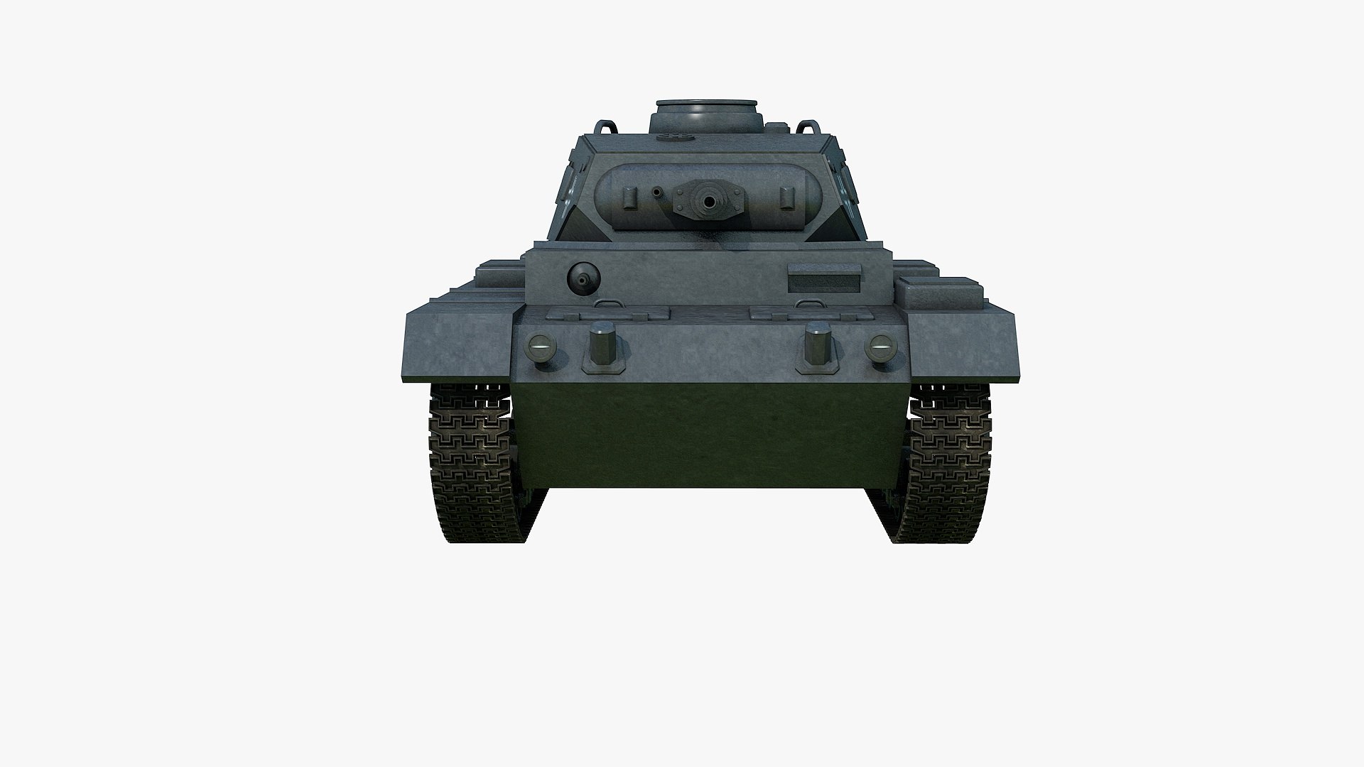 3D German Panzer 3 Tank Model - TurboSquid 2423875