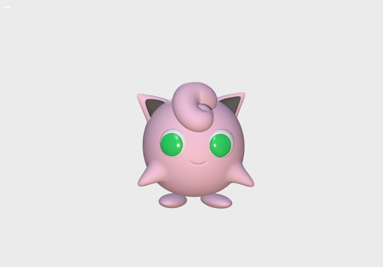 3D Pokemon Rondoudou - TurboSquid 2061520